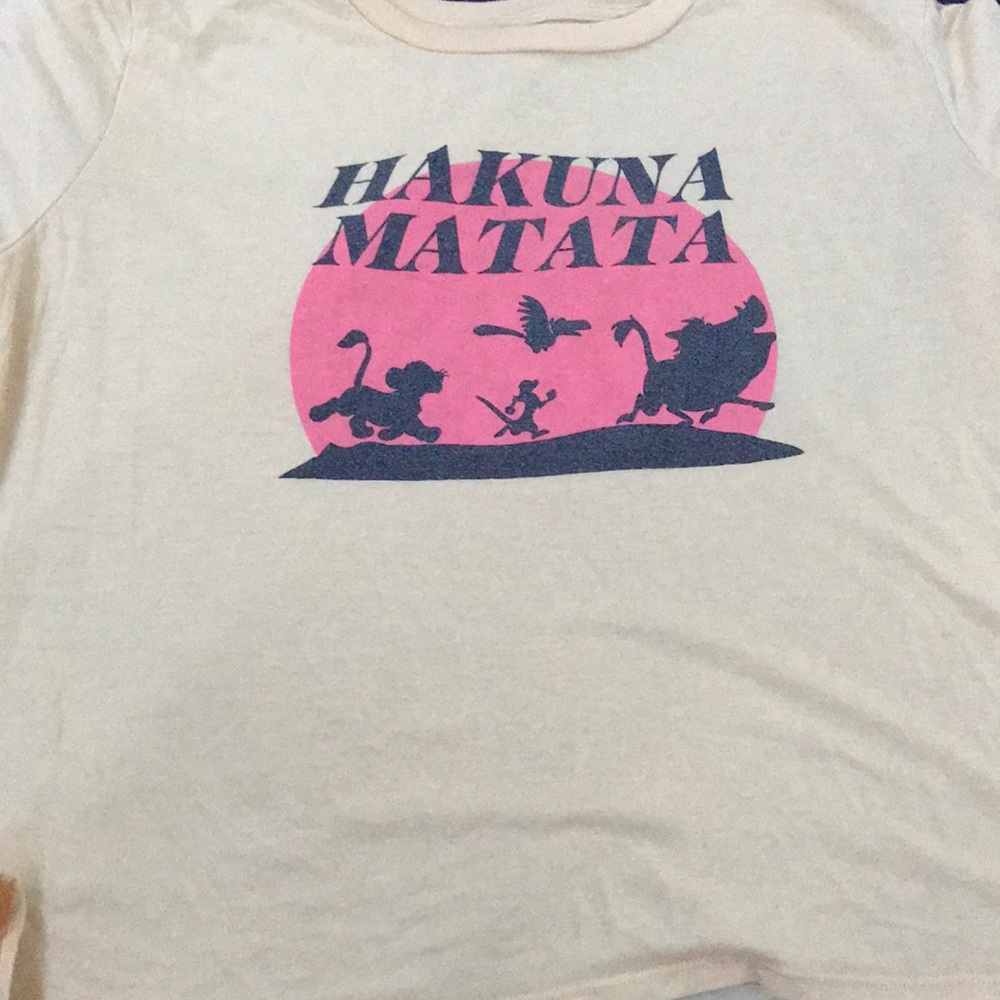 Yellow lion king top
